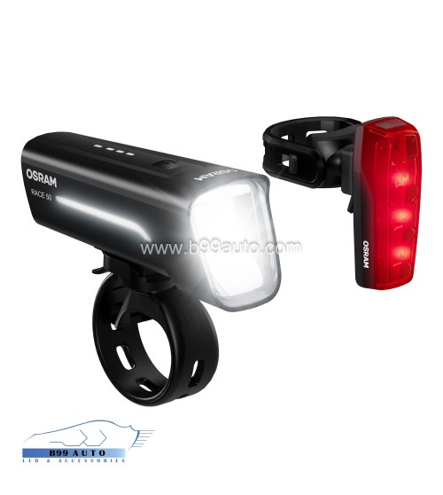 Osram LEDsBIKE RACE 50 SET első+hátsó Kerékpár lámpa készlet 